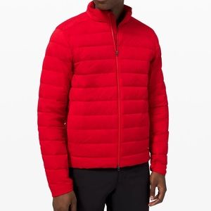 Lululemon Navigation Stretch Down Jacket *Red Tide